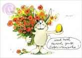 Postkarte ... und noch tierisch, gute Osterwnsche