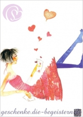 Postkarte Liebesbrief