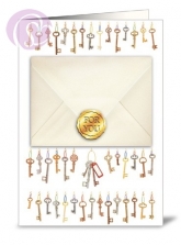 Geldgeschenkkarte Schlssel