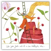 Postkarte Lebe jedes Jahr