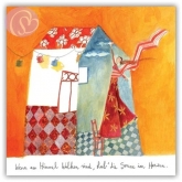 Postkarte Wenn am Himmel