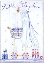 Postkarte Little Captain