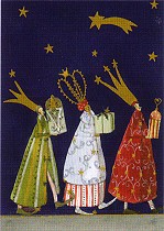 Postkarte Heilige drei Knige (10 Stck)