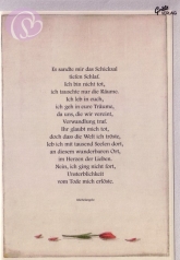 Trauerkarte Michelangelo (Sprichwort)