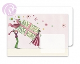 Schmuckkuvert Gratulanten