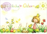 Poskarte Frhliche Ostern