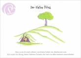 Postkarte Der kleine Prinz, Zhmen