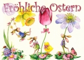Postkarte Frhliche Ostern