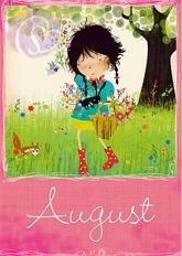 Elisandra - 08/ Postkarte August