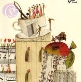 Quadratische Klappkarte Theater