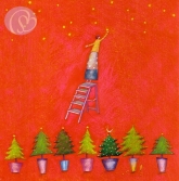 Postkarte Sternenhimmel