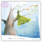 Postkarte Vergiss nie zu trumen