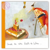 Postkarte Geniee die sen Frchte des Lebens