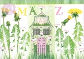 03/ Postkarte Mrz, Haus