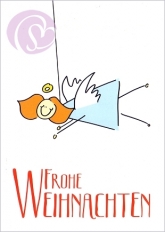 Postkarte Weihnachtsengelchen (5 Stck)