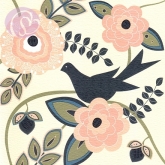 Klappkarte Birdgarden, pastell