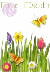 Postkarte Fr Dich