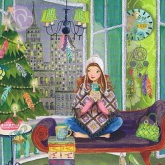 Postkarte Friedliche Weihnachtszeit