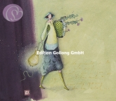 Klappkarte Frau mit Gartenbuch