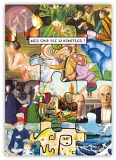 Postkarte Wer sind die Knstler?