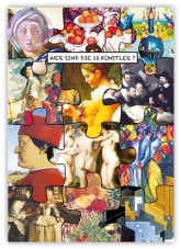 Postkarte Wer sind die Knstler?