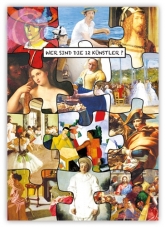 Postkarte Wer sind die Knstler?