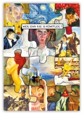 Postkarte Wer sind die Knstler?