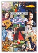 Postkarte Wer sind die Knstler?