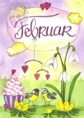 02/ Postkarte Februar