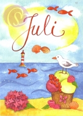 07/ Postkarte Juli