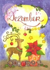 12/ Postkarte Dezember