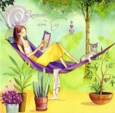 Postkarte Geniee den Tag