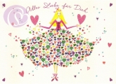 Postkarte Alles Liebe fr Dich, Herzen
