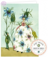 Samenkarte Jungfer im Grnen