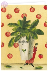 Samenkarte Basilikum