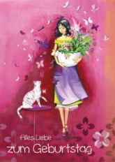 Postkarte Alles Liebe zum Geburtstag