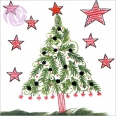 Geschenkkarte Weihnachtsbaum (5 Stck)