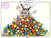 Postkarte Frhliche Ostern