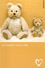Klappkarte Teddybren %