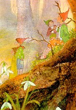 Postkarte Dwergenland 2