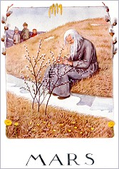 03/ Postkarte Mars (Mrz)