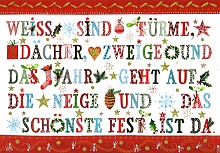 Postkarte Weiss sind T�rme