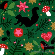 Postkarte Eichhrnchen