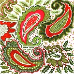 Postkarte Weihnachtsgr�n