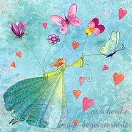 Postkarte Schmetterlinge