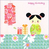 Postkarte Happy Birthday
