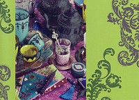 Postkarte Teezeremonie