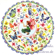 Postkarte Schmetterlinge