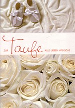 Klappkarte Zur Taufe