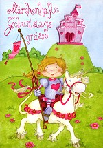 Klappkarte Geburtstag, Schlo